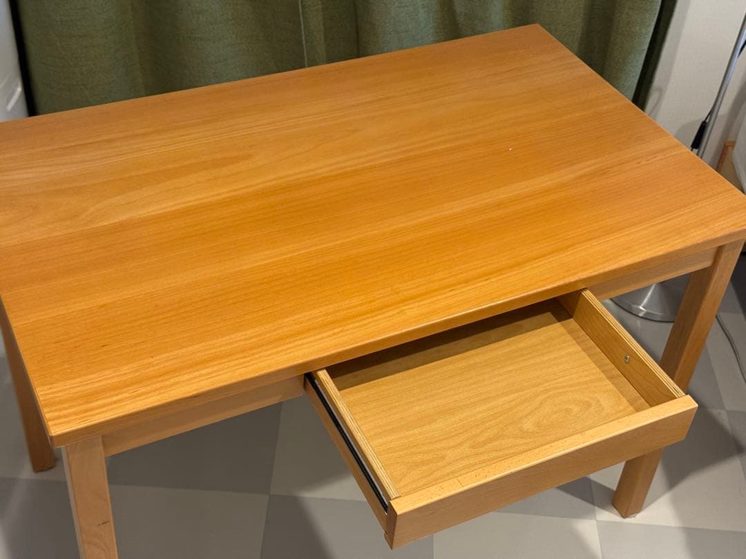 無印良品　デスク ブナ材　幅100cm✕奥行60cm✕高さ70cm