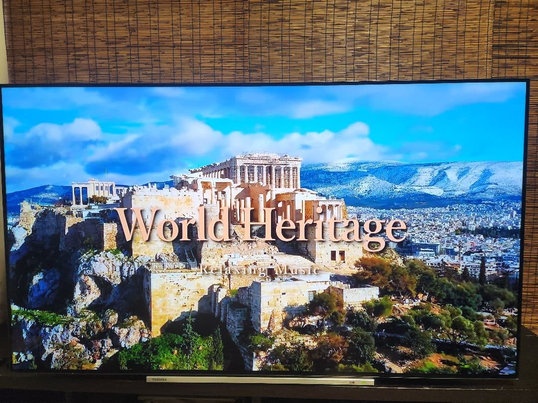 東芝　REGZA　有機ELテレビ　タイムシフト　55X920