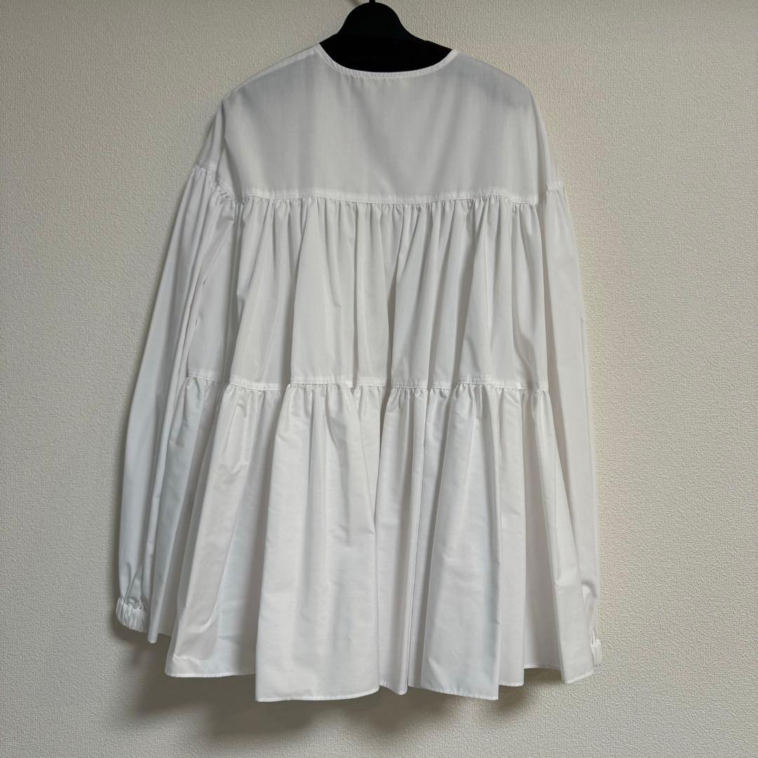 【新品・試着のみ】yori ヨリ　ボリュームギャザーブラウス