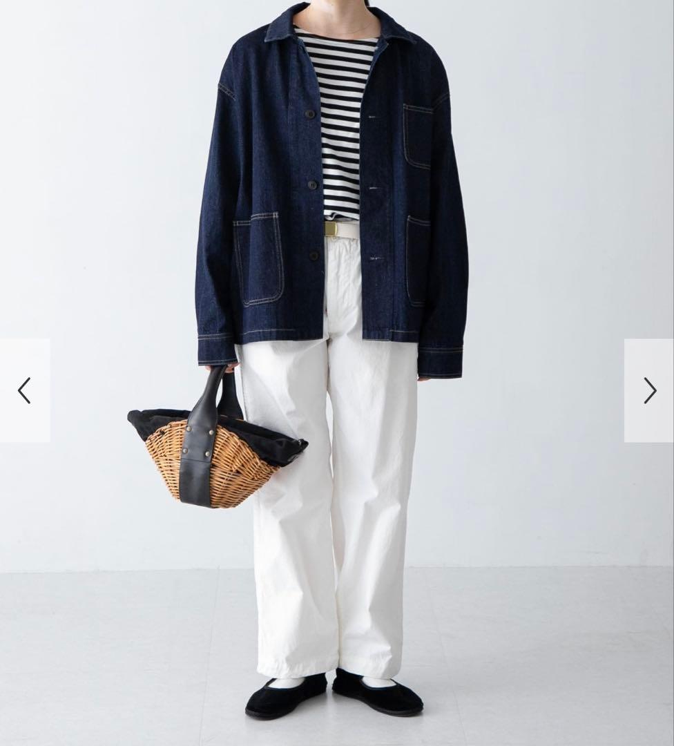 新品　かぐれ　今季　デニムカバーオール　デニムジャケット　Gジャン　2025