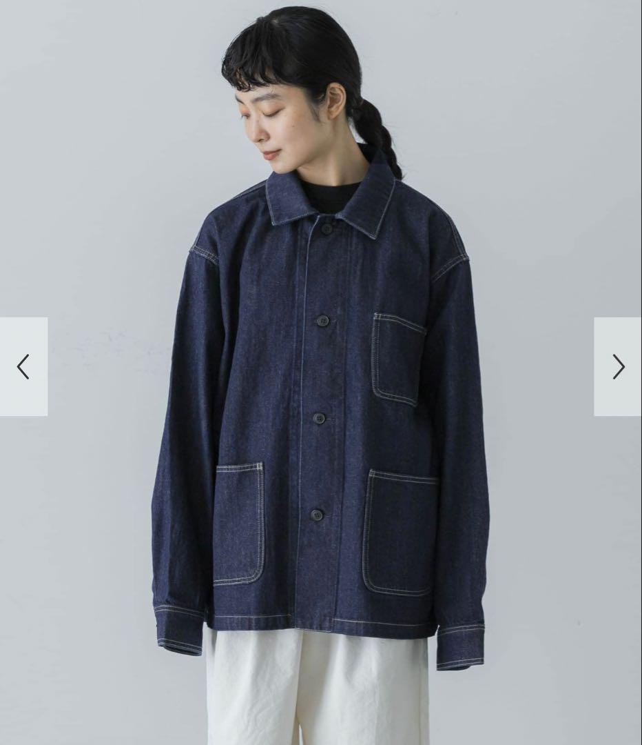 新品　かぐれ　今季　デニムカバーオール　デニムジャケット　Gジャン　2025