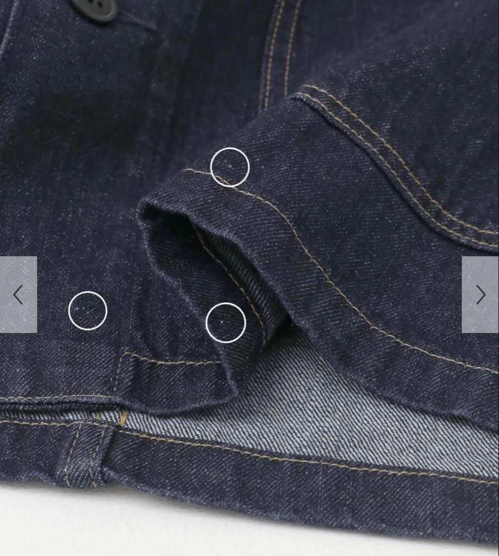 新品　かぐれ　今季　デニムカバーオール　デニムジャケット　Gジャン　2025