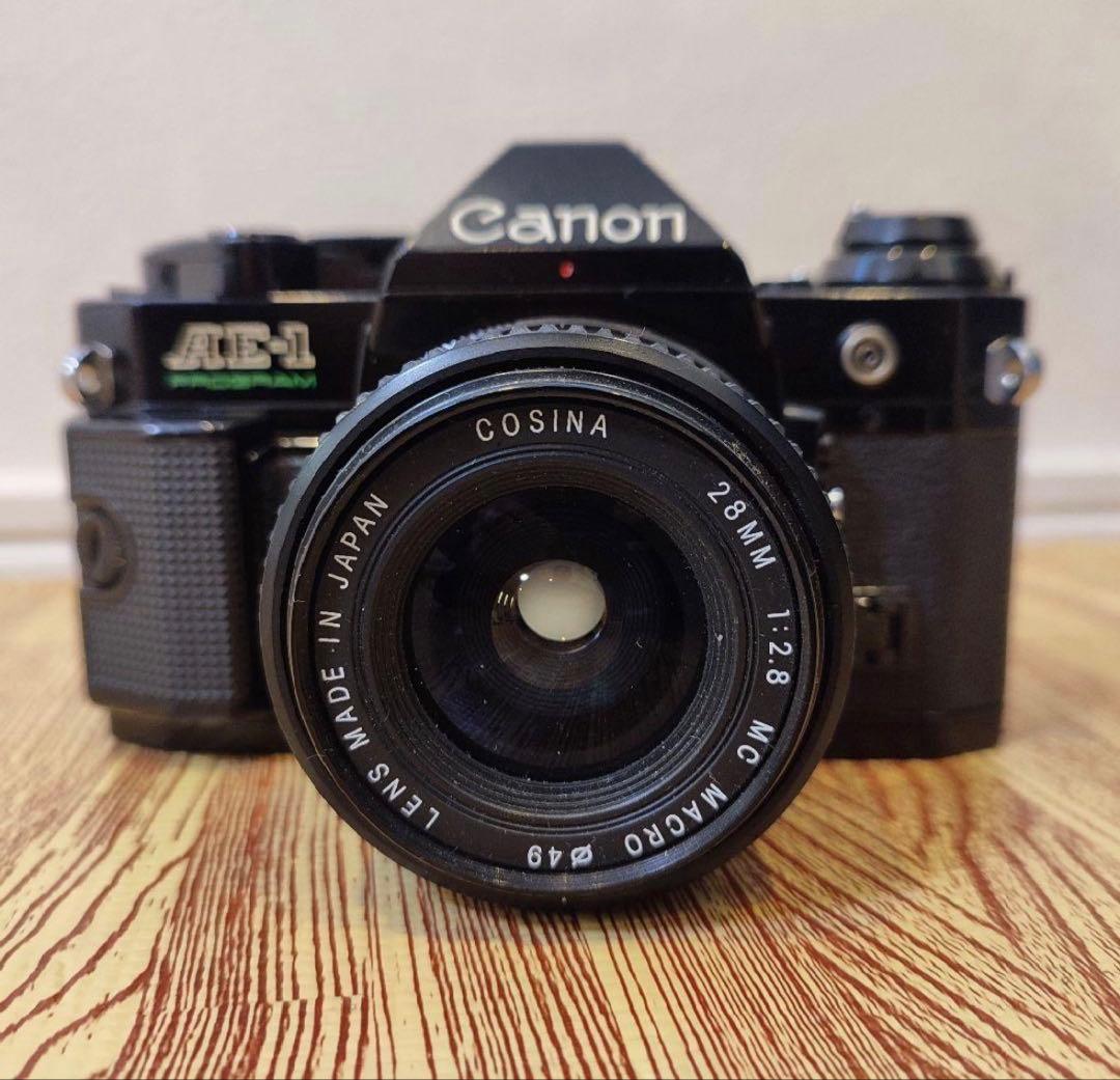 Canon AE-1 program＋28mmF2.8レンズ