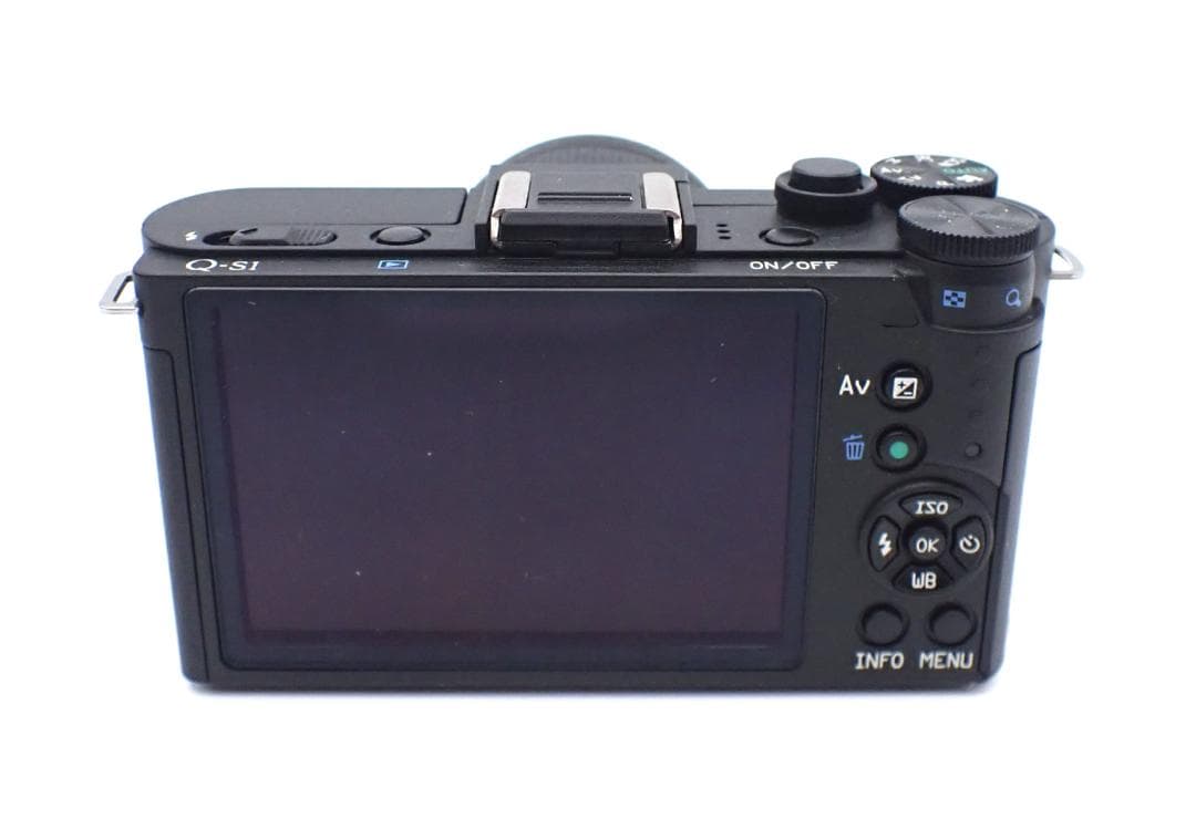 PENTAX Q-s1＋02レンズ+バッテリー＋充電器　人気の黒・美品!!!