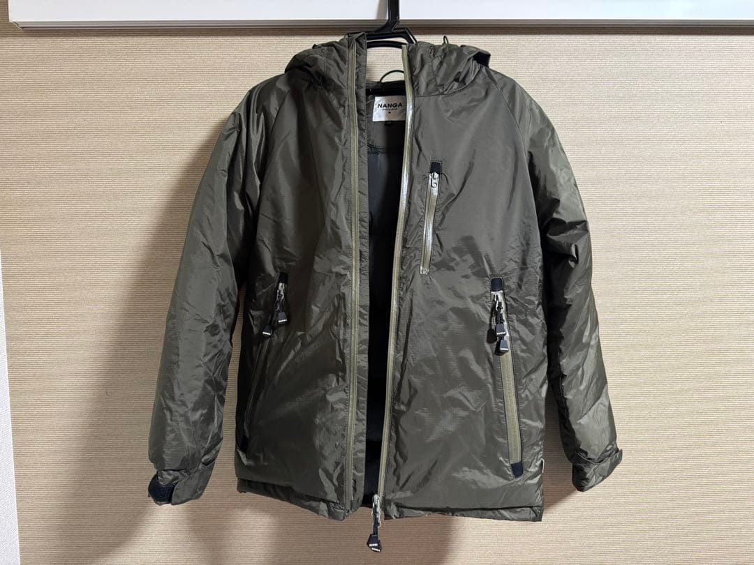 NANGA AURORA DOWN JACKET ナイロン リップストップ
