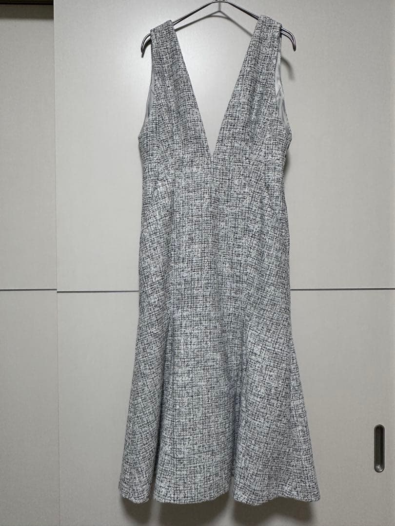 celford セルフォード ツイードジャンパードレス ジャンスカ ワンピース