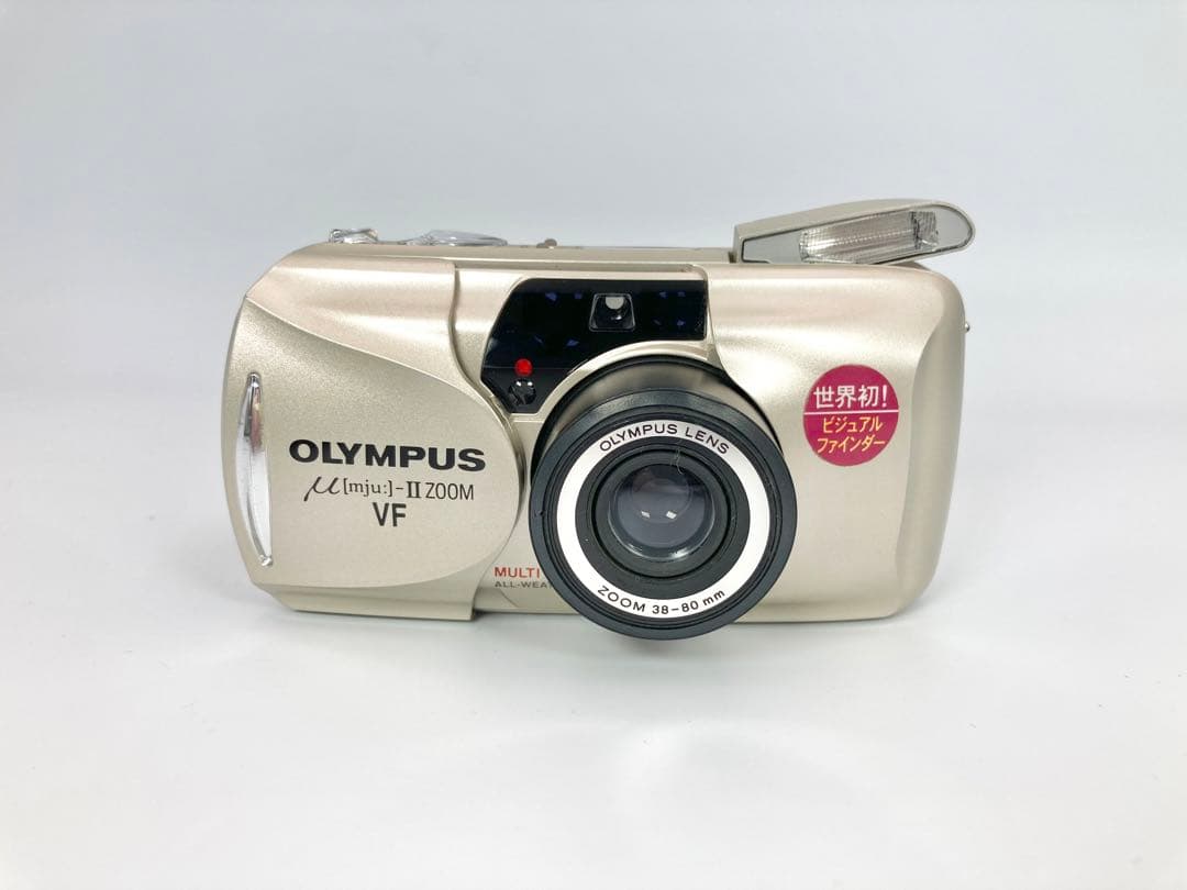 【動作品】μ - Ⅱ zoom VF　コンパクトカメラ　動作確認済み　C23