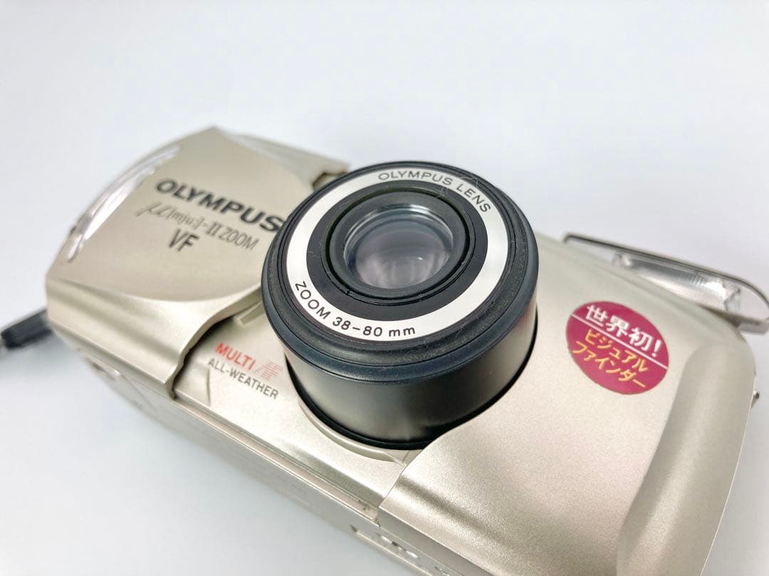 【動作品】μ - Ⅱ zoom VF　コンパクトカメラ　動作確認済み　C23