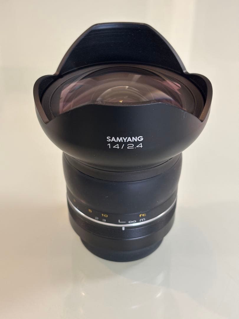 samyang XP 14mm f2.4 canon efマウント　広角レンズ