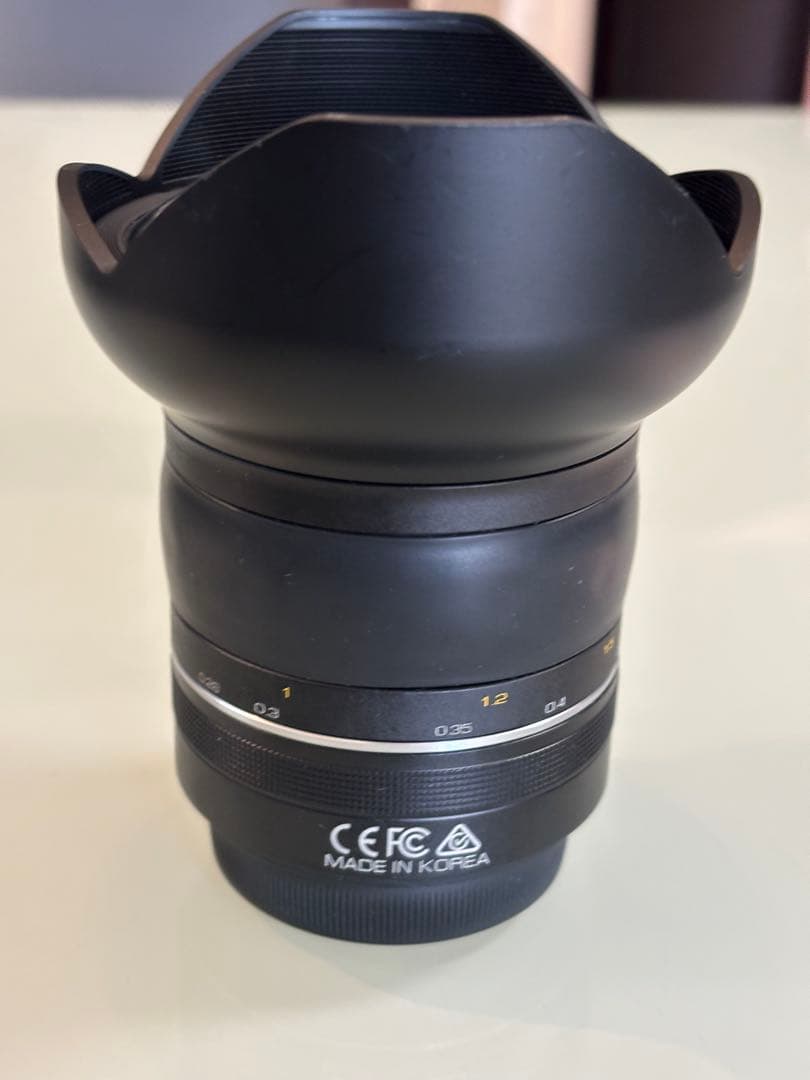 samyang XP 14mm f2.4 canon efマウント　広角レンズ