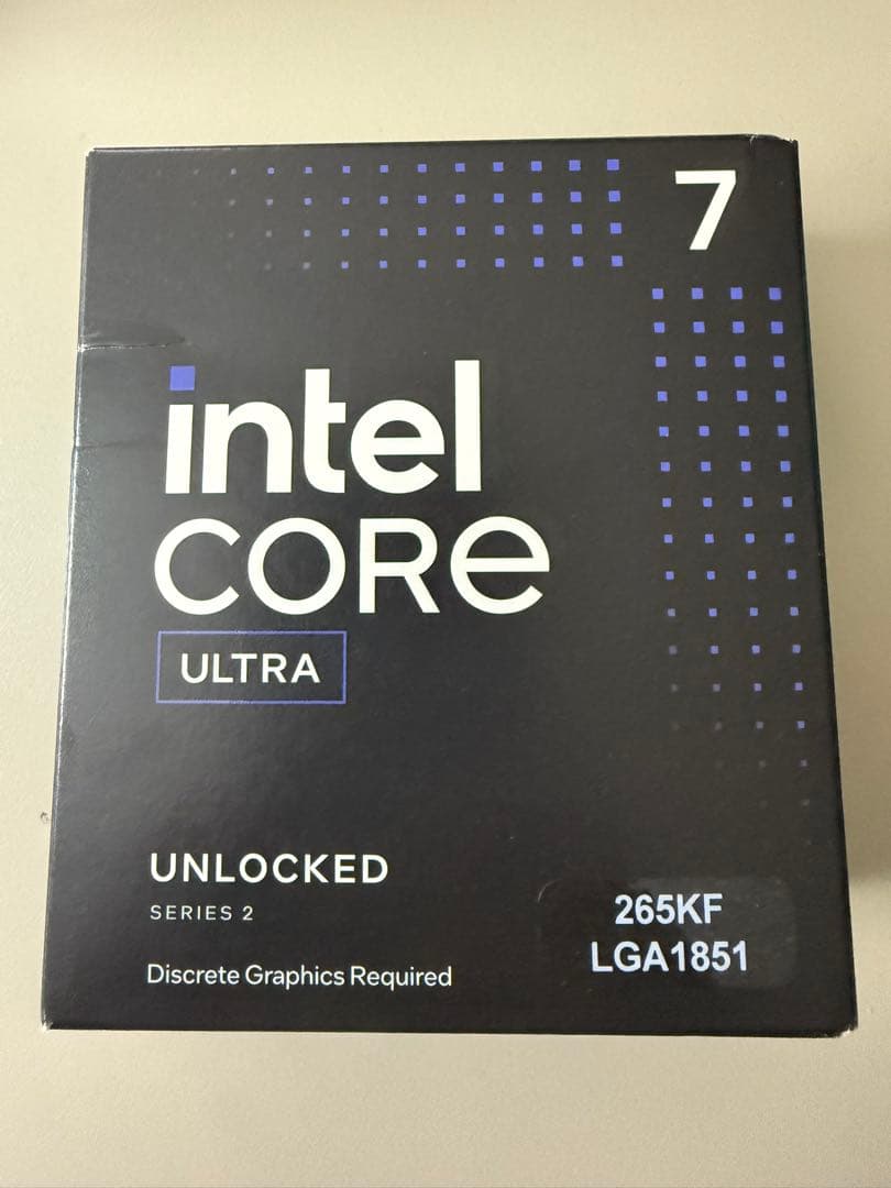 CPU Intel Core Ultra 7 265KF CPU
