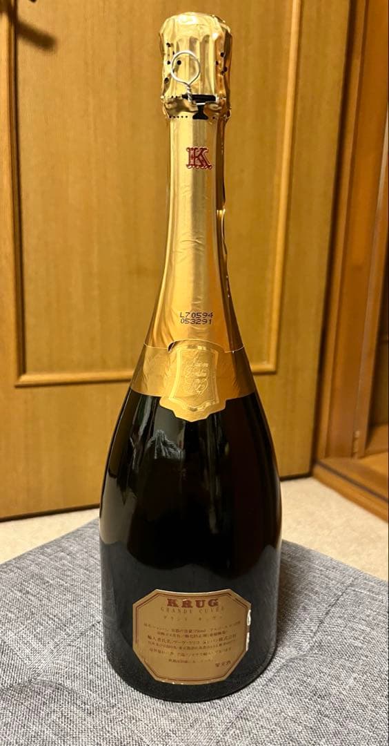 【未開封】クリュッグ・グラン・キュヴェ・ブリュット750ml Krug