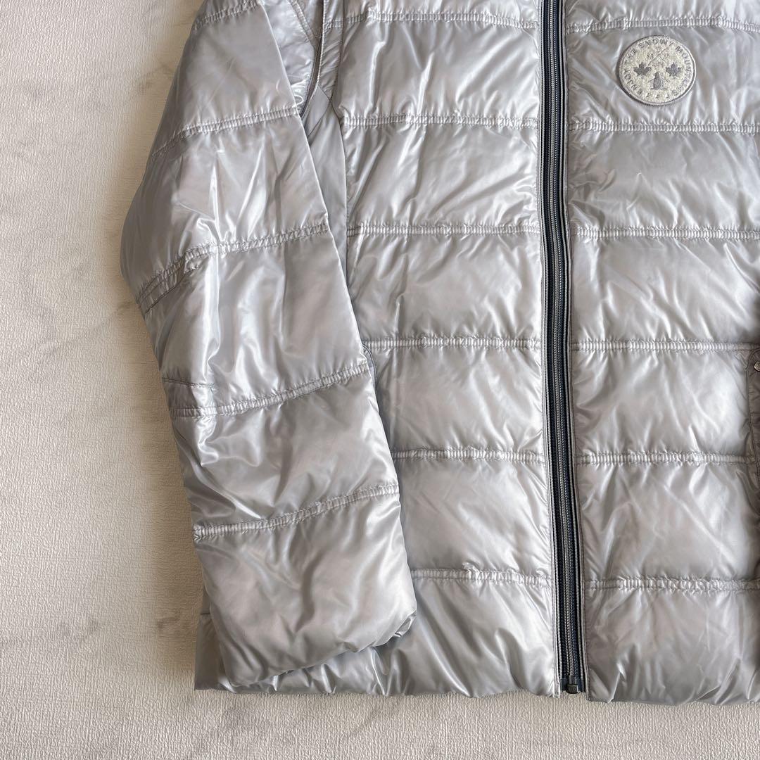 マンシングウェア　未使用級美品　900フィルダウンジャケット　2WAY シルバー