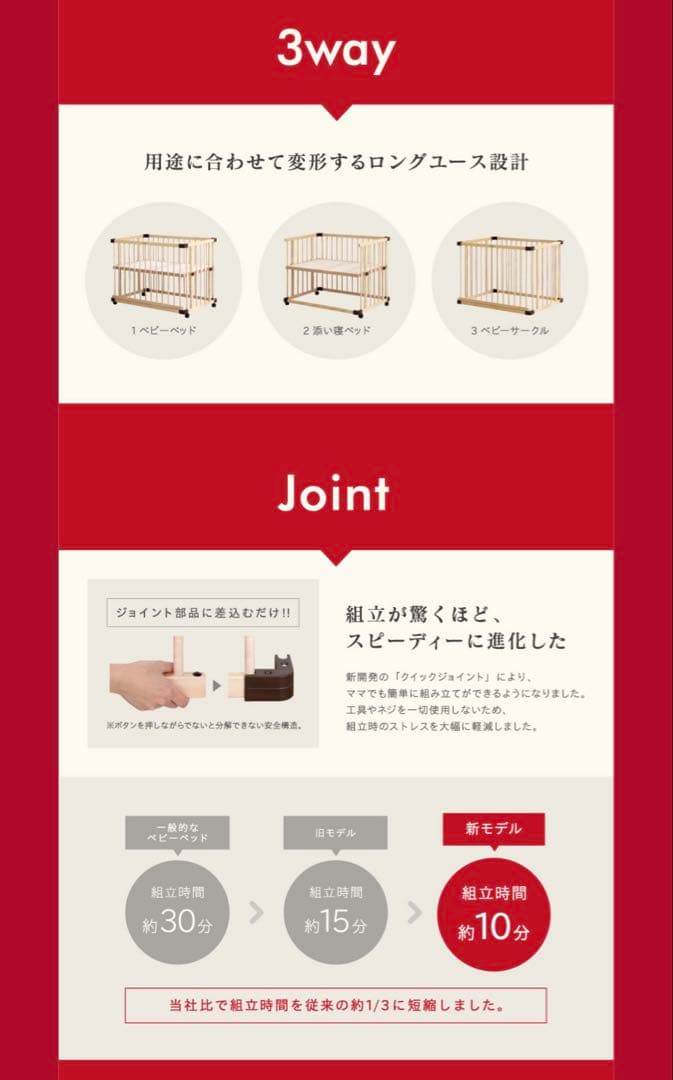 【東京都引き渡し限定】farska ベッドサイドベッド