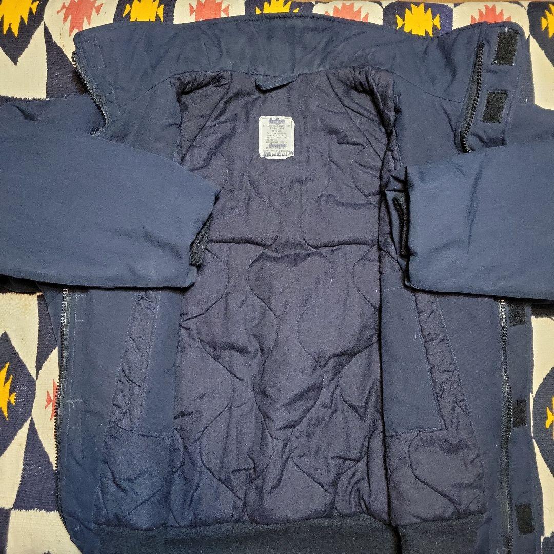 ジャケット・アウター USN SHIPBOARD JACKET SIZE; LARGE