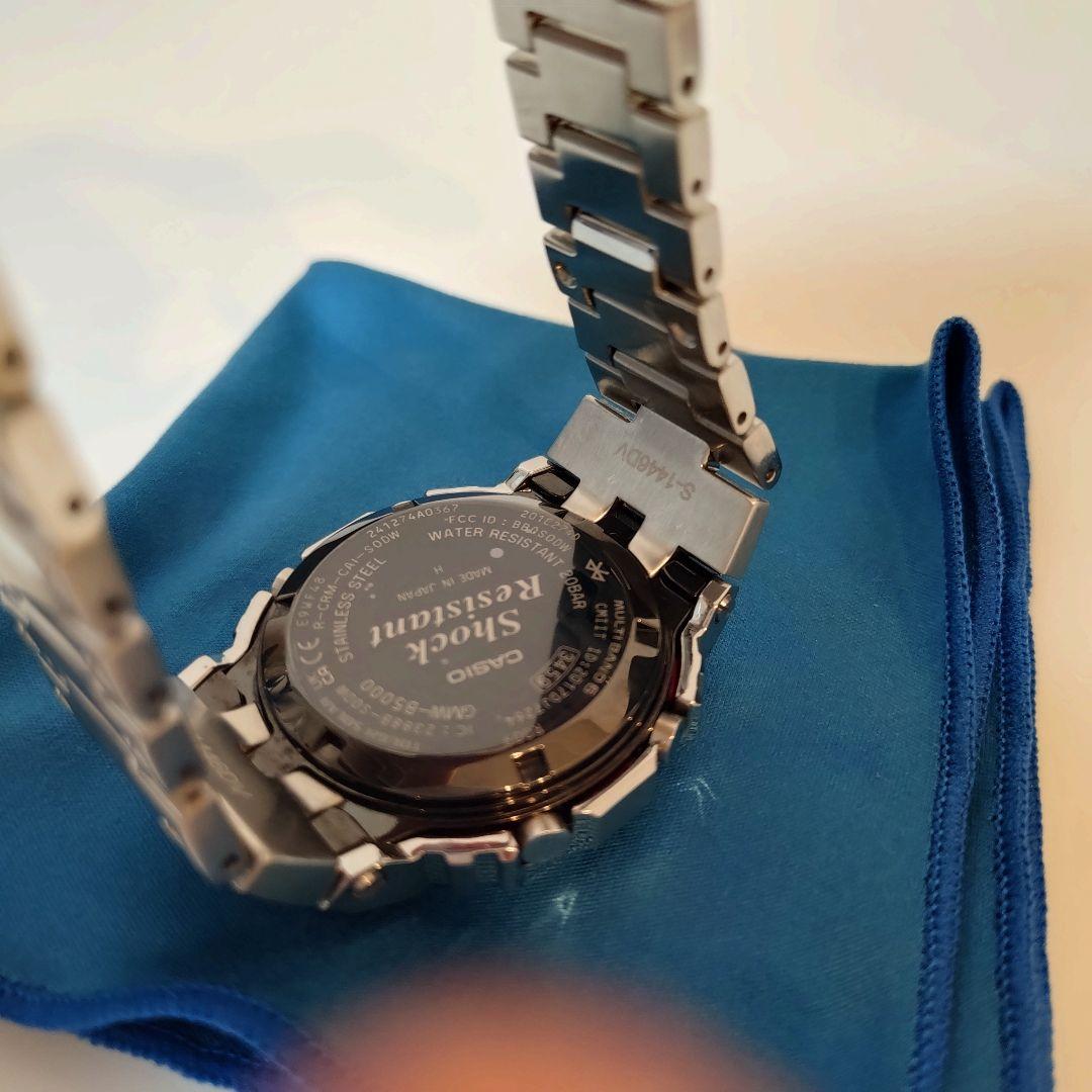 G-SHOCK 腕時計 シルバー フルメタル GMW-B5000D-1JF