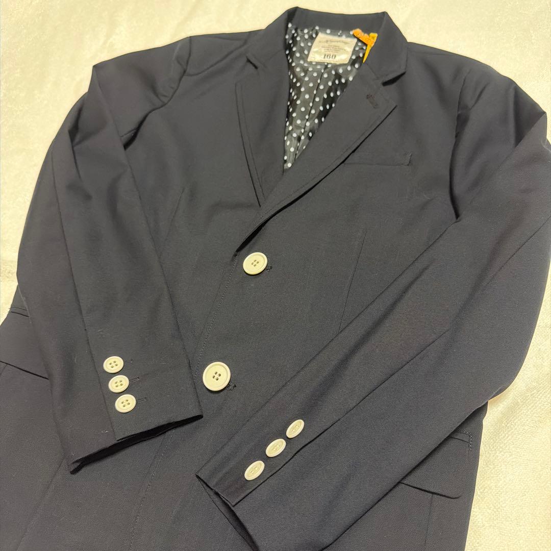 SMOOTHY スムージー セレモニー スーツ 160 ネイビー 濃紺