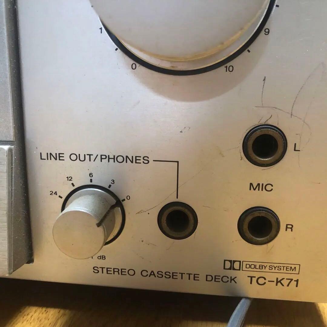 ポータブルプレーヤー SONY TC_K71