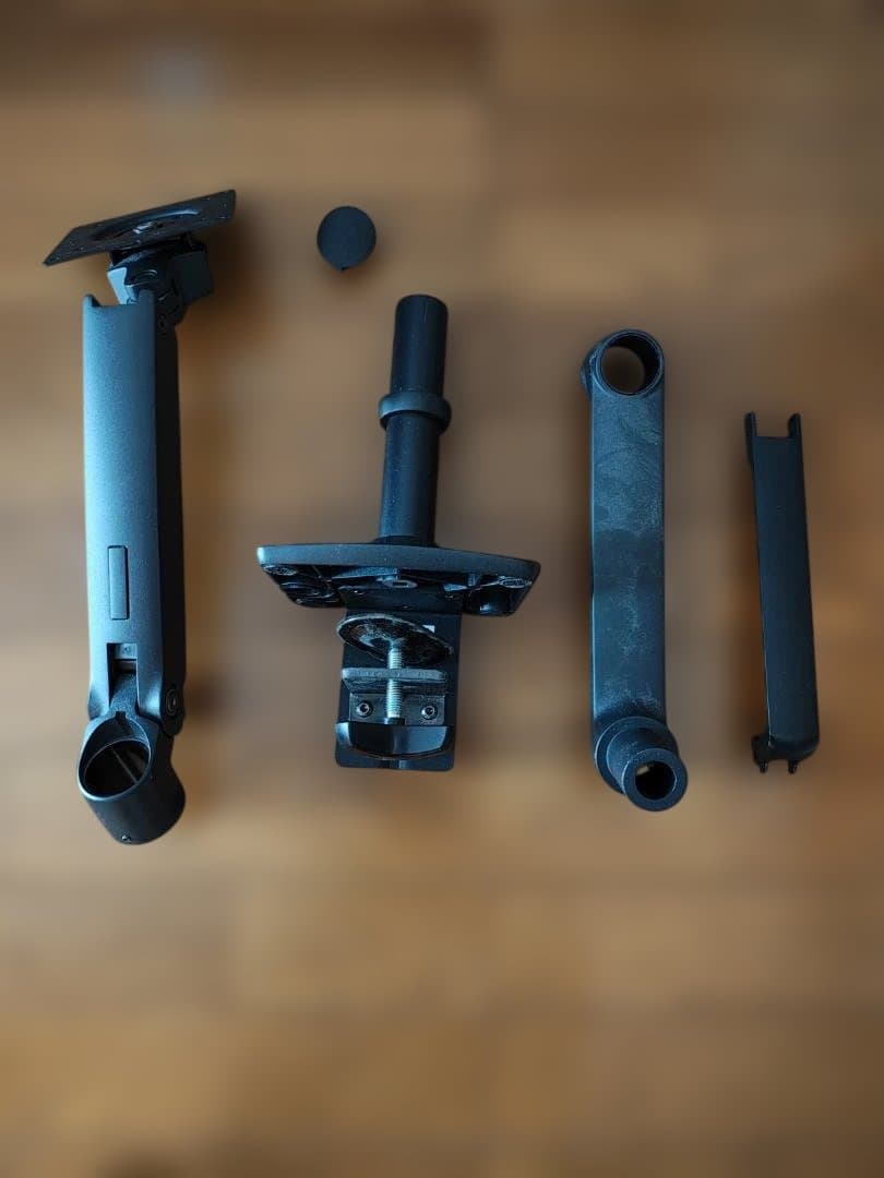 エルゴトロン LX モニターアーム シングル マットブラック