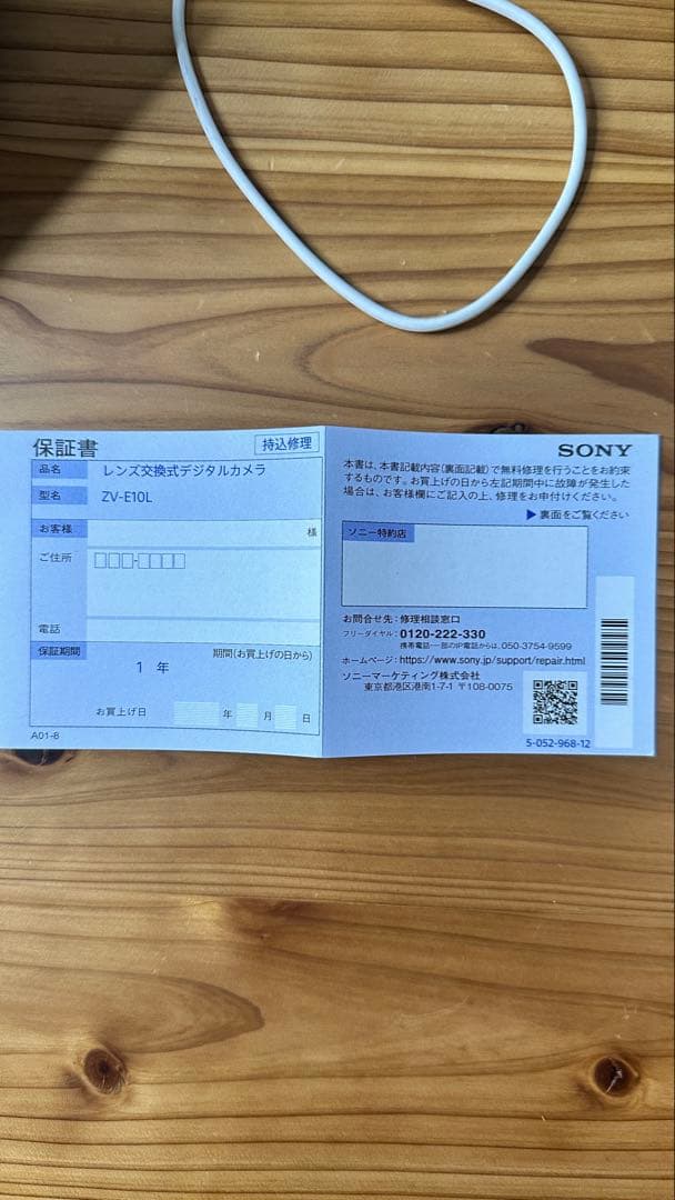 SONY ZV-E10 16-50mm レンズ付き