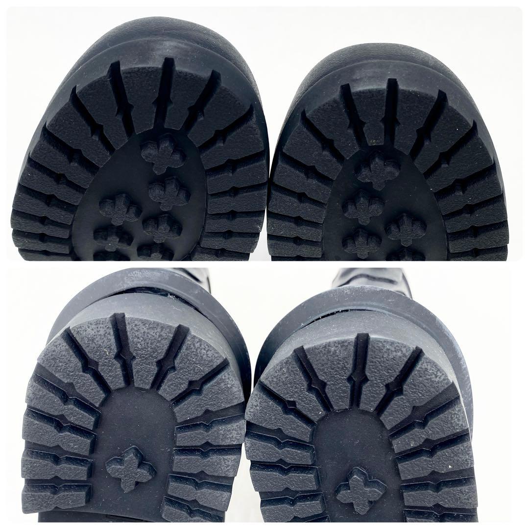 A16492 未使用級 バブアー サイドゴア レインブーツ ネイビー UK4