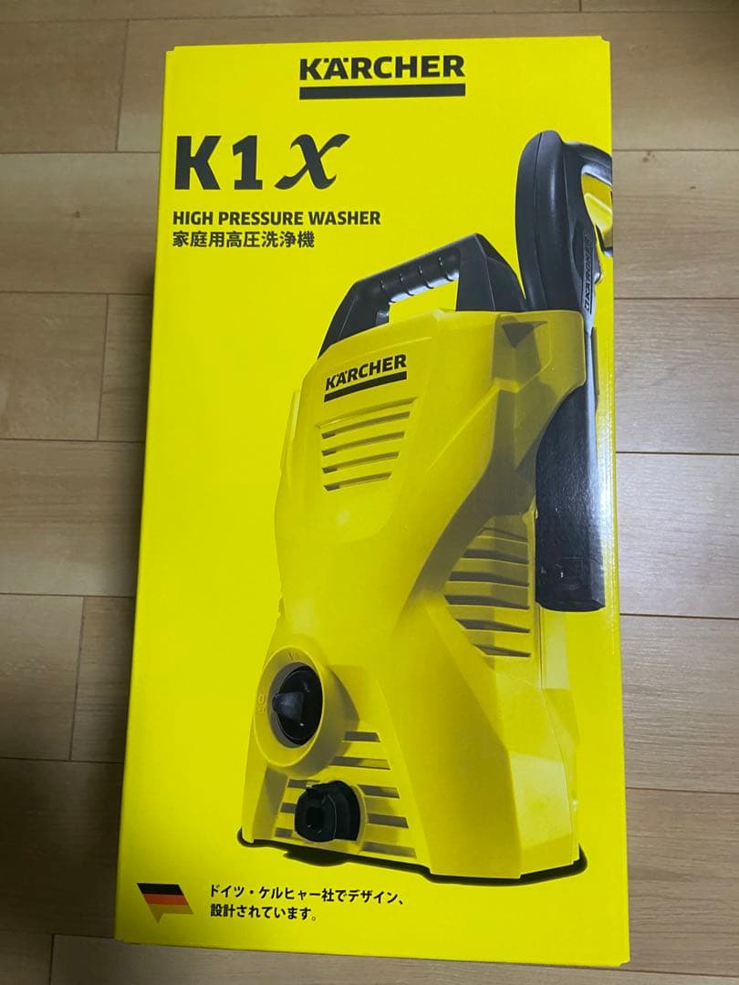 新品・未開封　KÄRCHER K1X ケルヒャー　高圧洗浄機　本体　送料込み