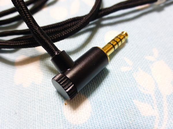 ER-4SR オーグライン +pt + 7N OCC 純銅 4.4mm5極 L字