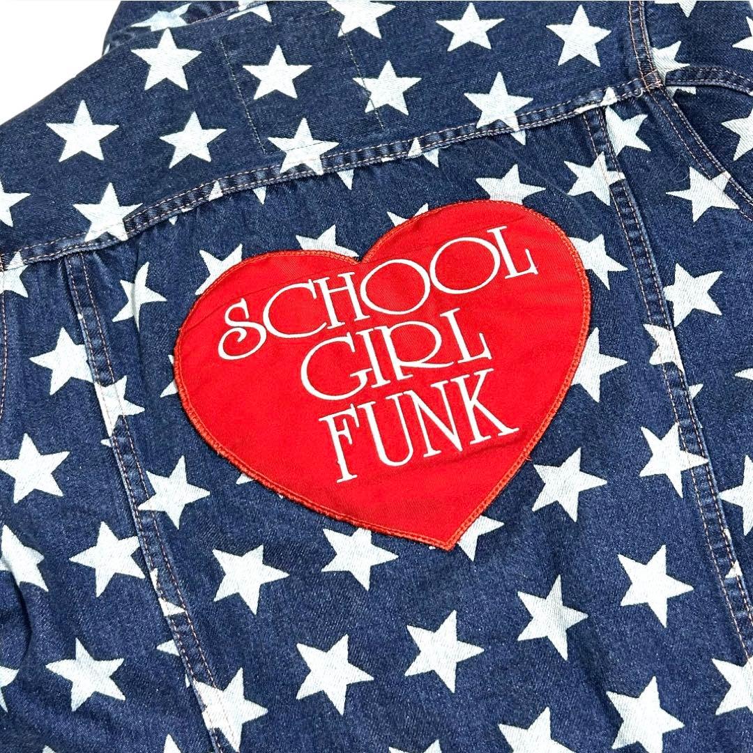 美品 ヒステリックグラマー デニムジャケット Gジャン 星 ワッペン