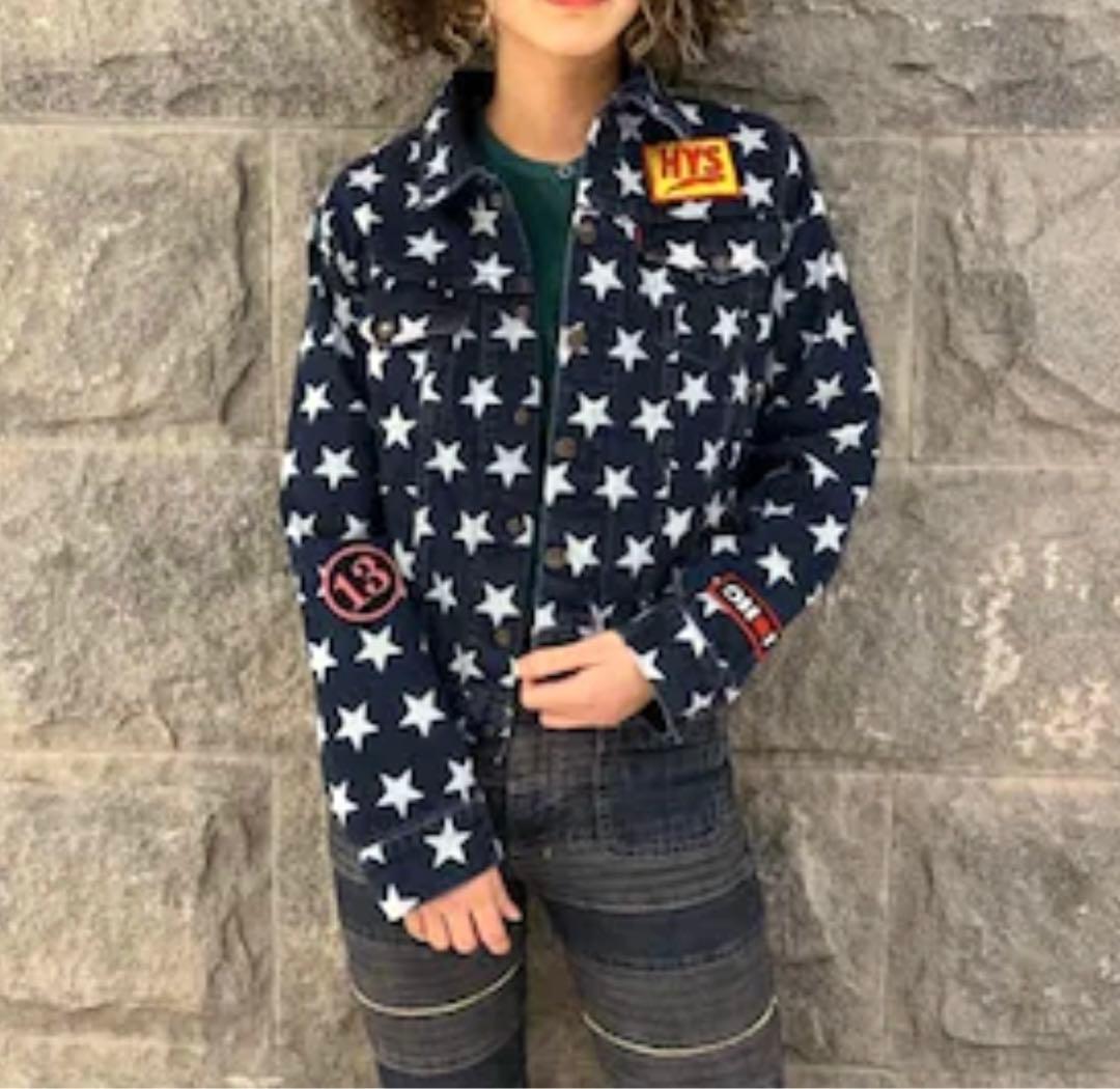 美品 ヒステリックグラマー デニムジャケット Gジャン 星 ワッペン