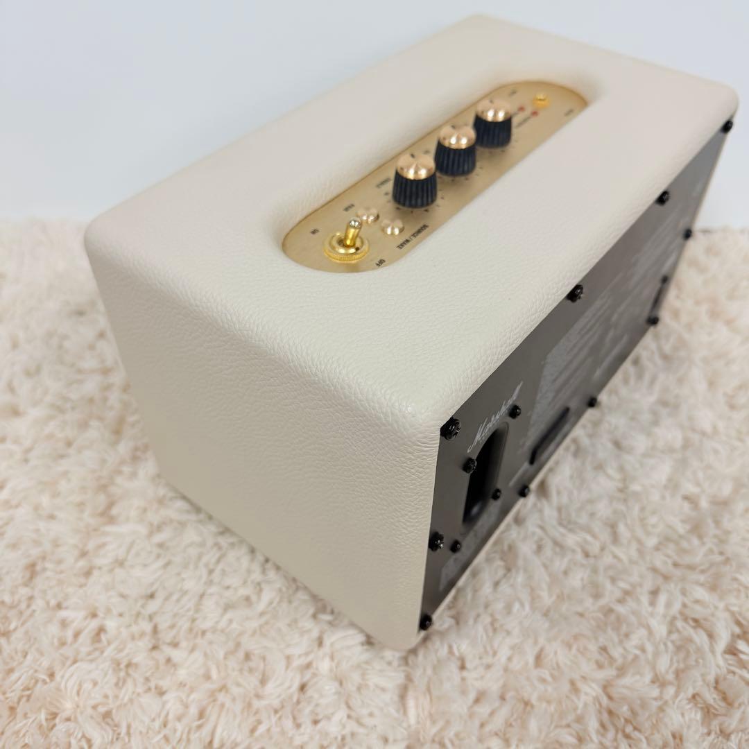 極美品 Marshall ACTON Bluetoothスピーカー クリーム