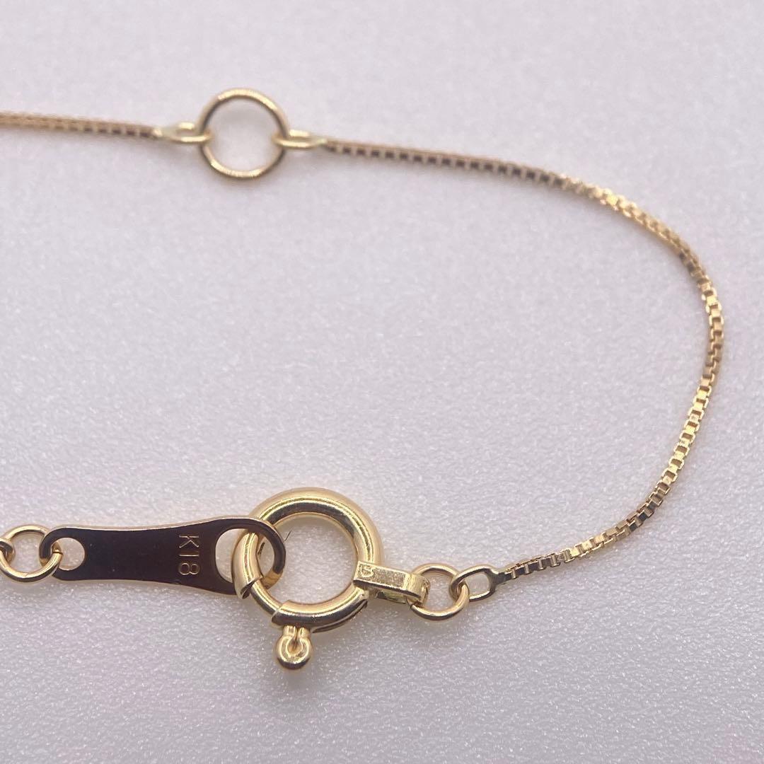 ❤️新品日本製✨人気18金✨k18刻印ありベネチアンネックレス✨40cm幅0.5㎜