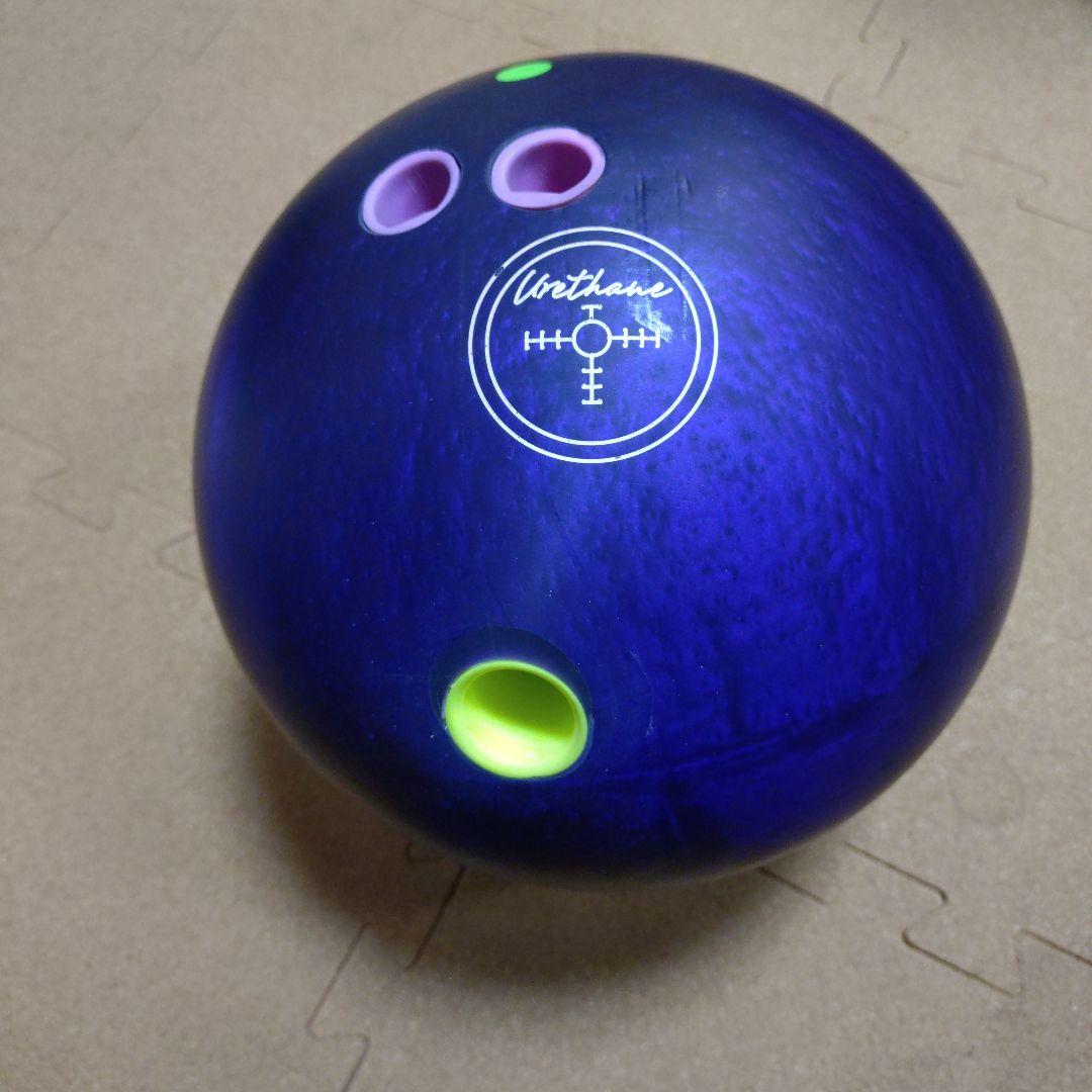 ボウリングボール14ポンド パープルバールウレタン