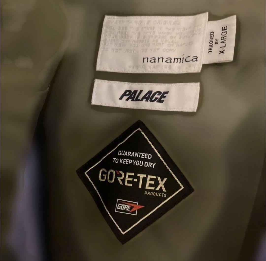 palace nanamica gore-tex モッズコート