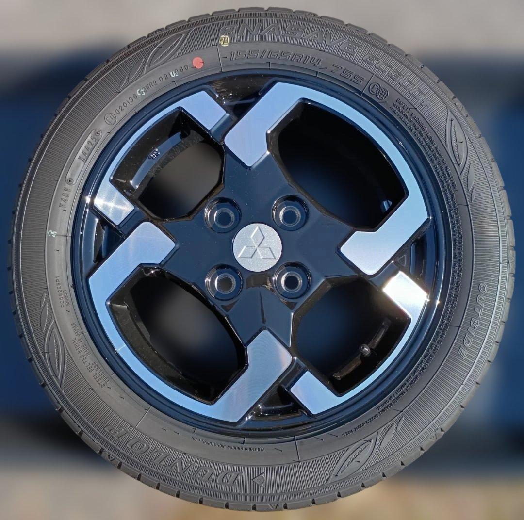 三菱 新型 デリカミニ 純正 14インチ タイヤホイール 2本セット