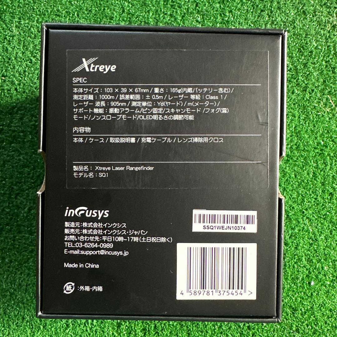 大幅値下❗️極美❣️Xtreye エクストレイゴルフ用距離計 ケース付　赤色LED