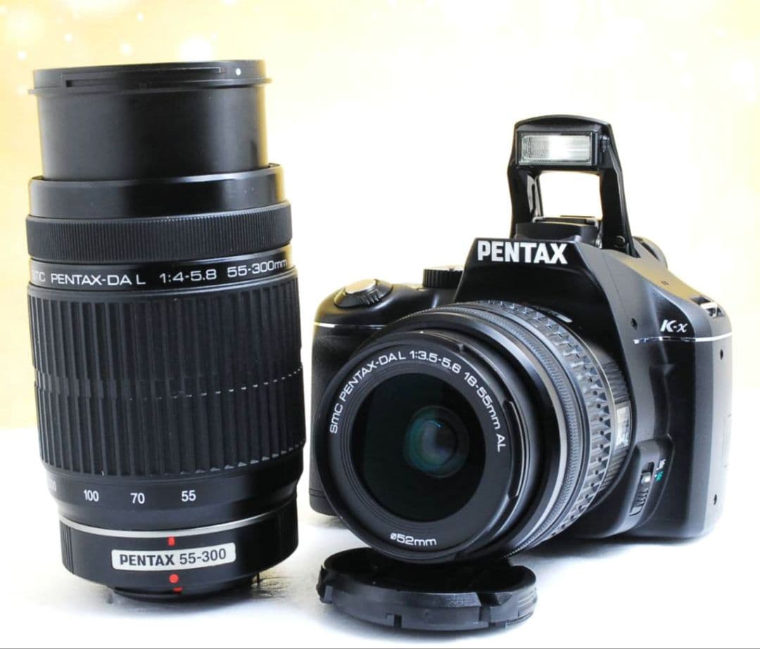 ソウルグッドマン様　PENTAX K−X ダブルレンズ　一眼レフ　デビュー