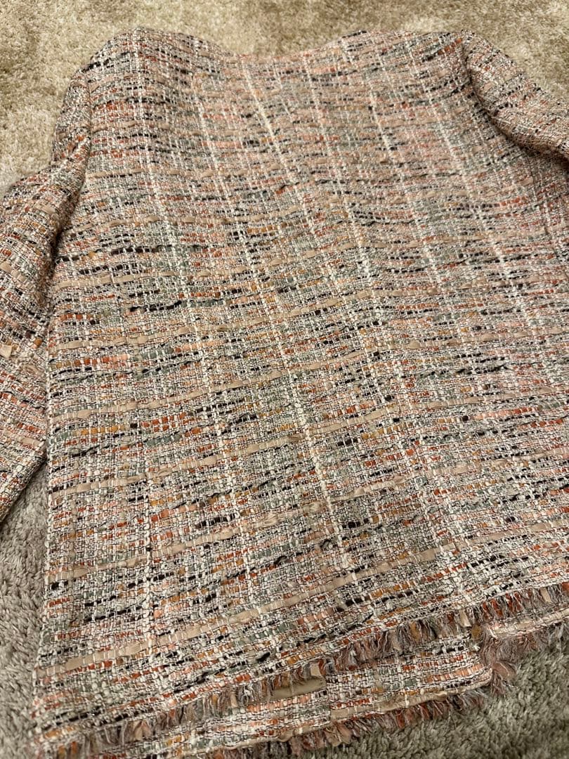 未使用品⭐︎セオリーリュックス　ツイードジャケット　38