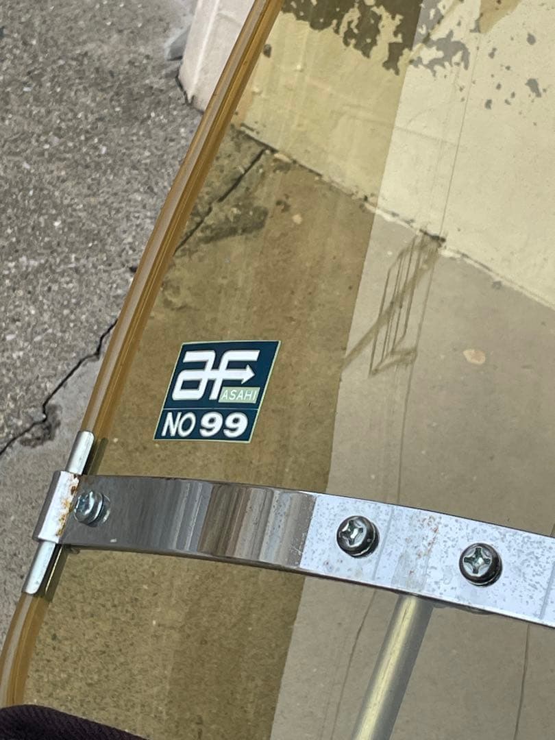 旭風防　アサヒ風防　ロング　キバミ　黒