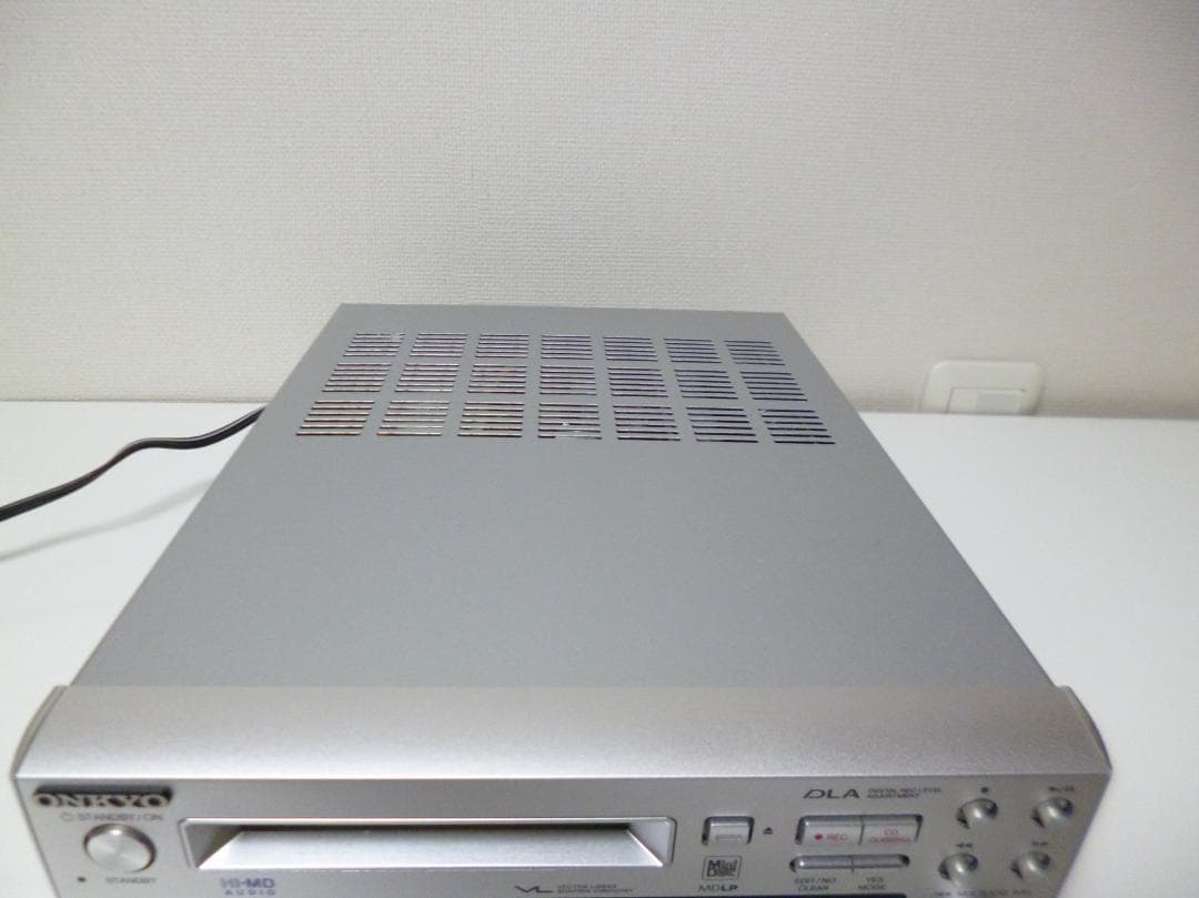 Hi-MD再録可 ONKYO MD-105FX INTEC205最終型MDデッキ