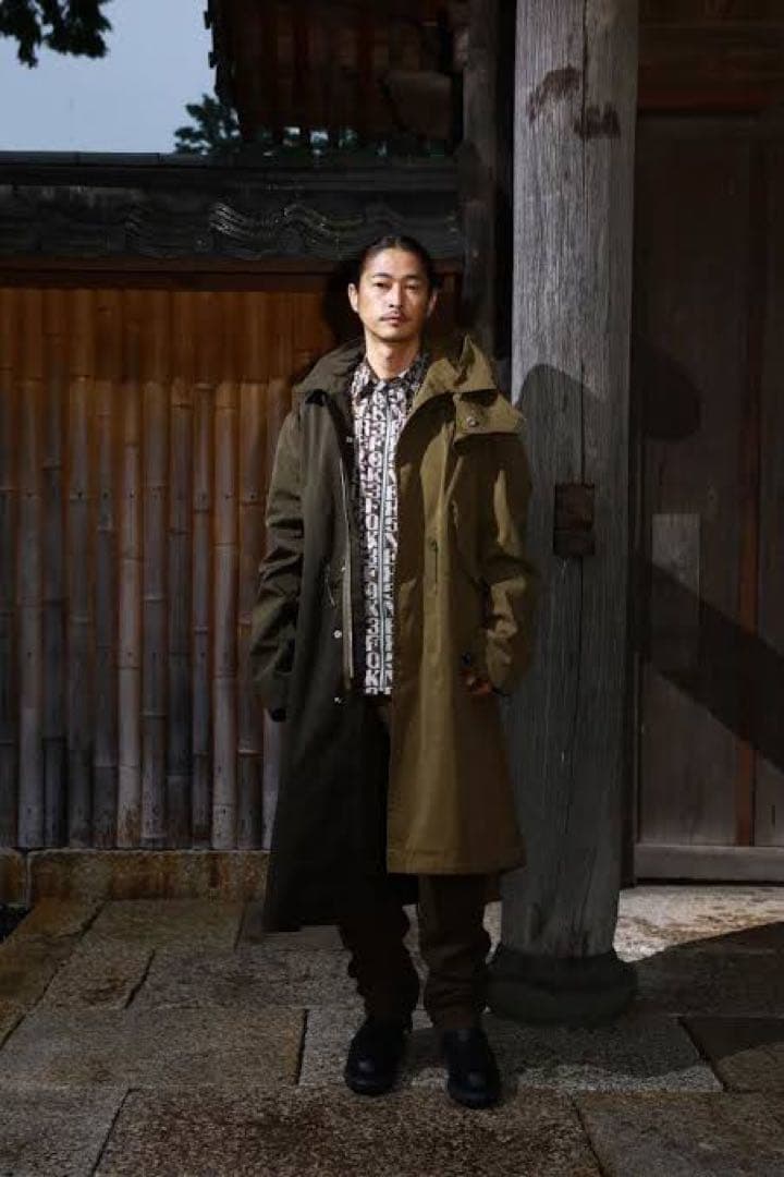 sacai x Ten C テンシー モッズステンカラードッキングコート 46