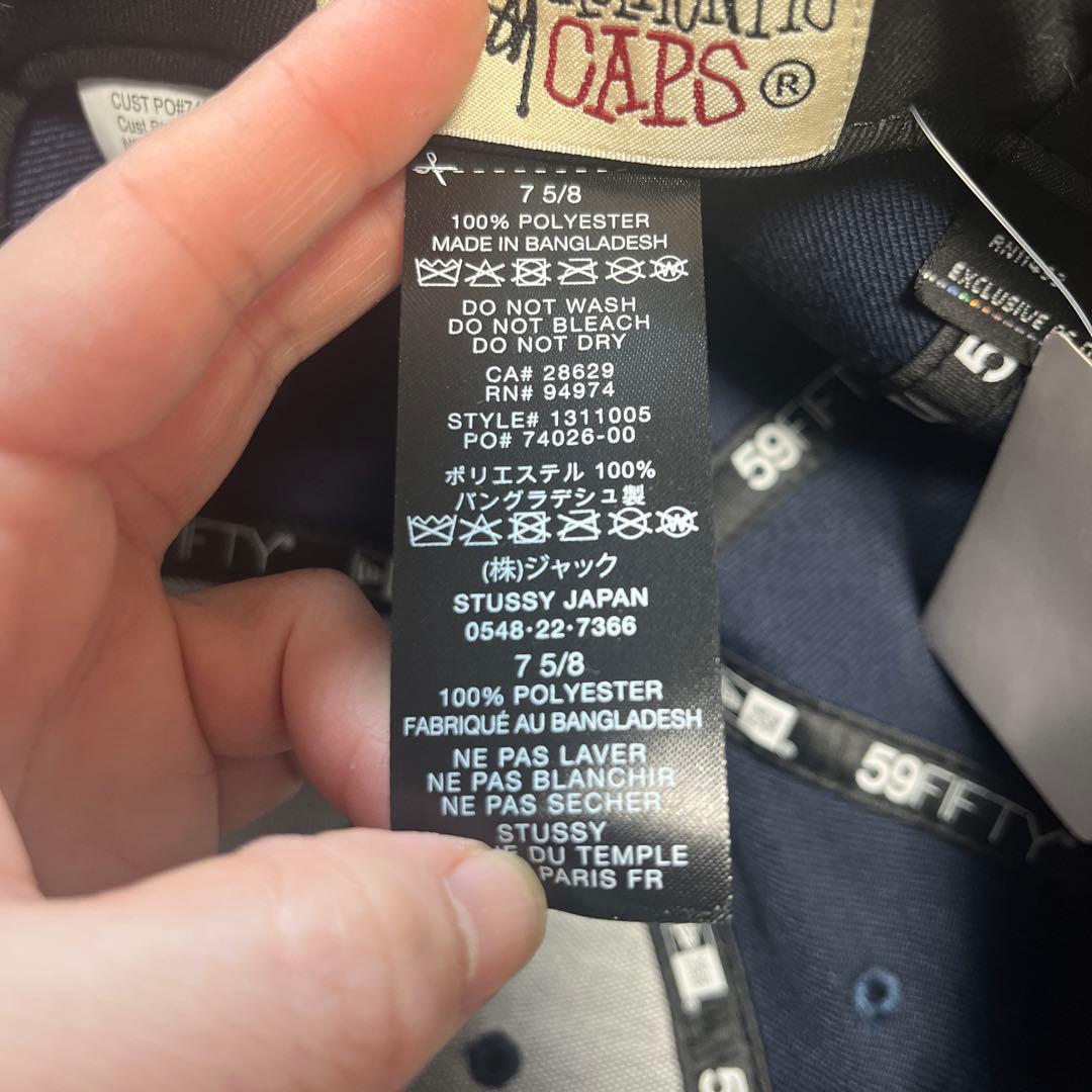 STUSSY New Era 59FIFTY LAキャップ 7 5/8