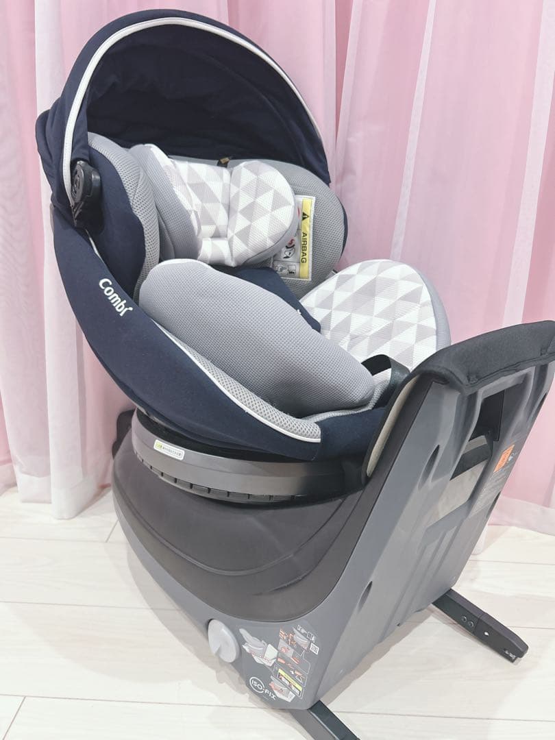 極美品✨️CombiクルムーヴスマートISOFIX エッグショックJN-570