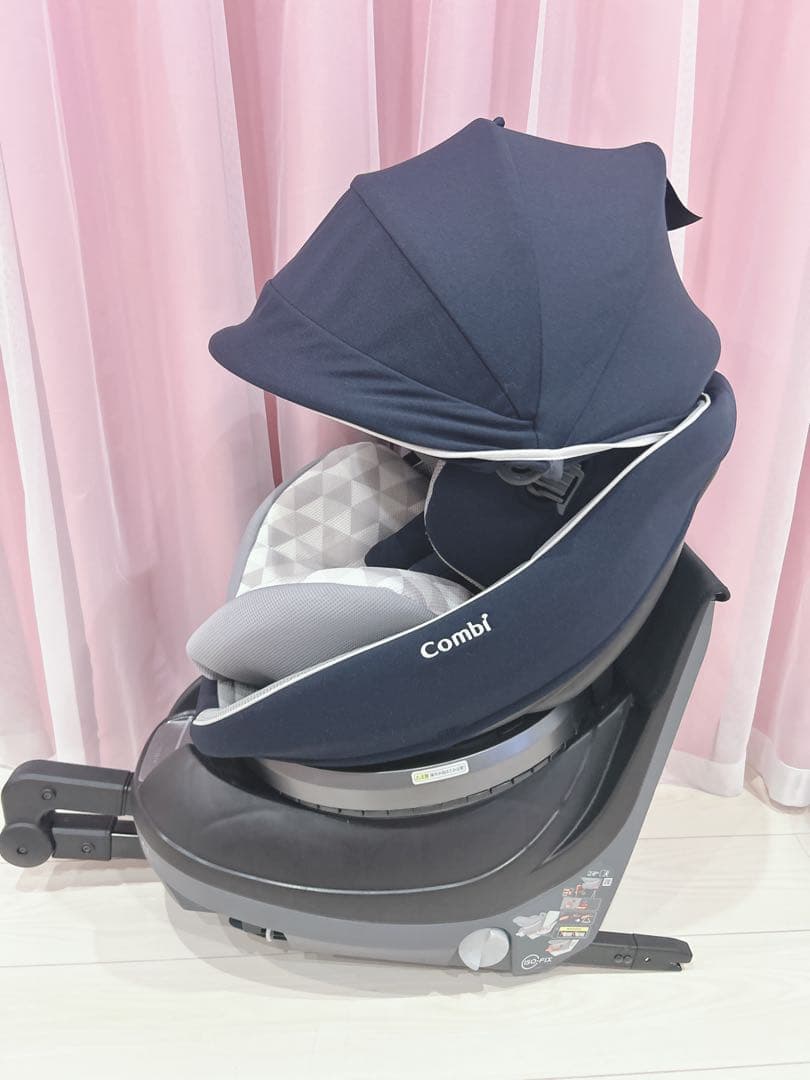極美品✨️CombiクルムーヴスマートISOFIX エッグショックJN-570