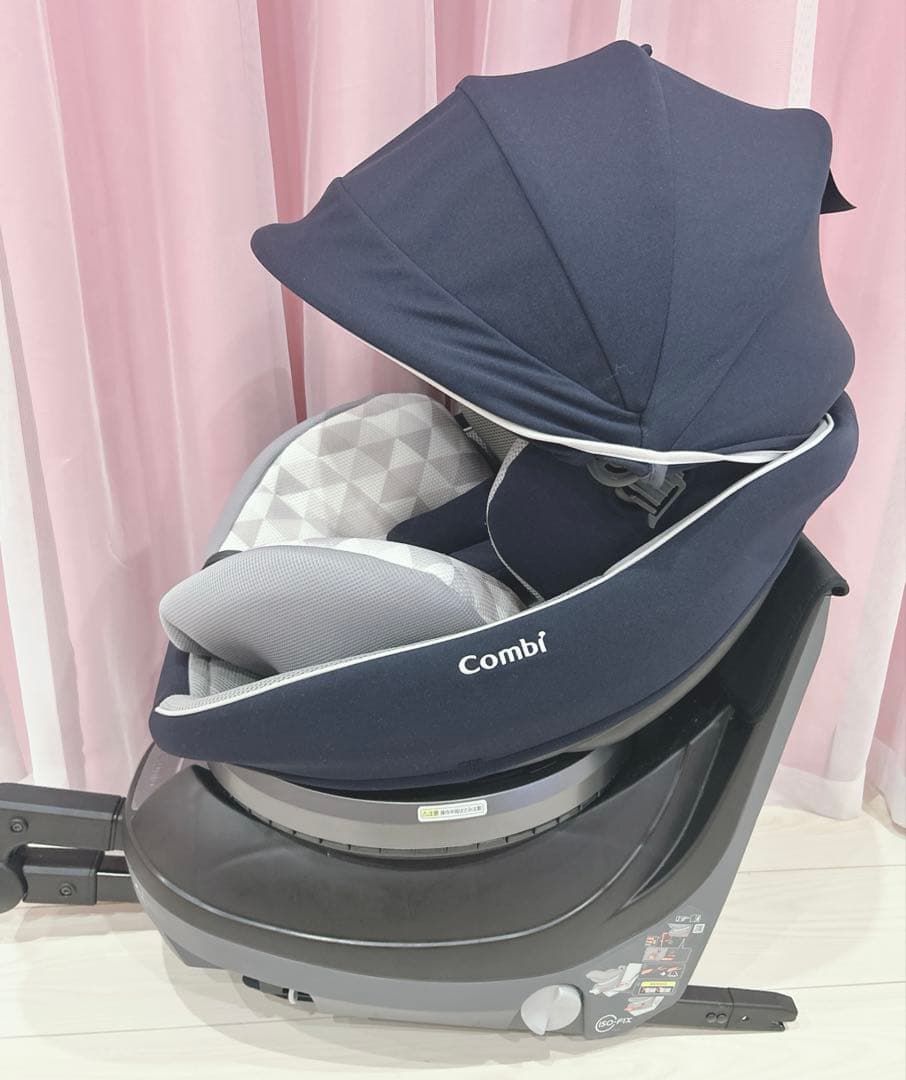 極美品✨️CombiクルムーヴスマートISOFIX エッグショックJN-570