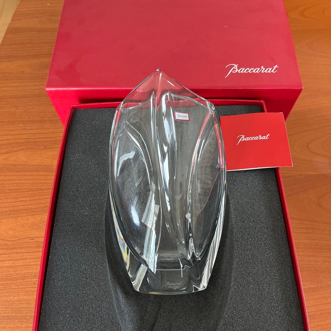 バカラ 《睡蓮》ジベルニー  リゴッド　大型サイズ　花瓶　フラワーベース