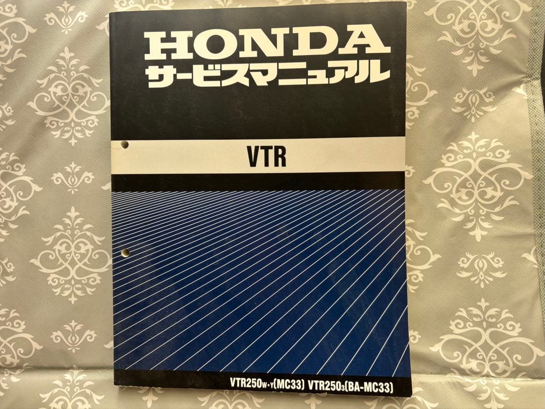 HONDA VTR250 (MC33) サービスマニュアル