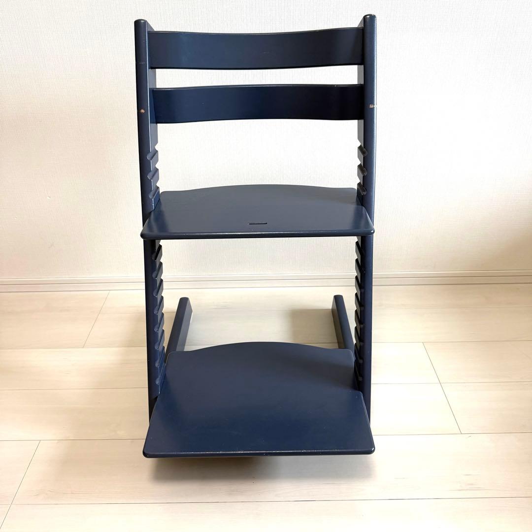 f.k.m.y【希少限定色】ストッケ　トリップ トラップ　ダークブルー