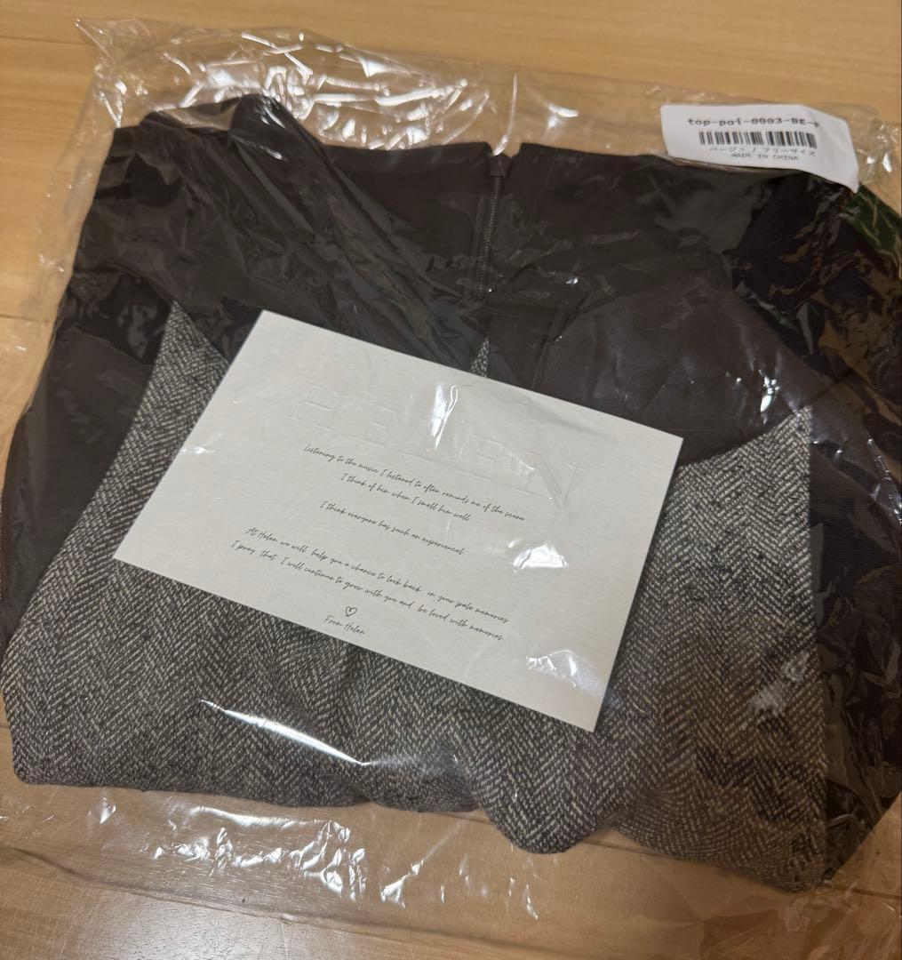 HELEN×POIMERI elan tweed tops