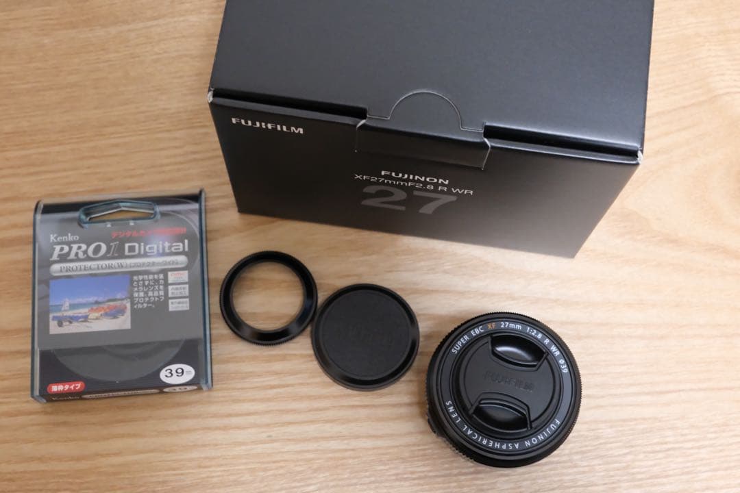 【フィルター付】FUJINON XF27mmF2.8 R WR レンズ