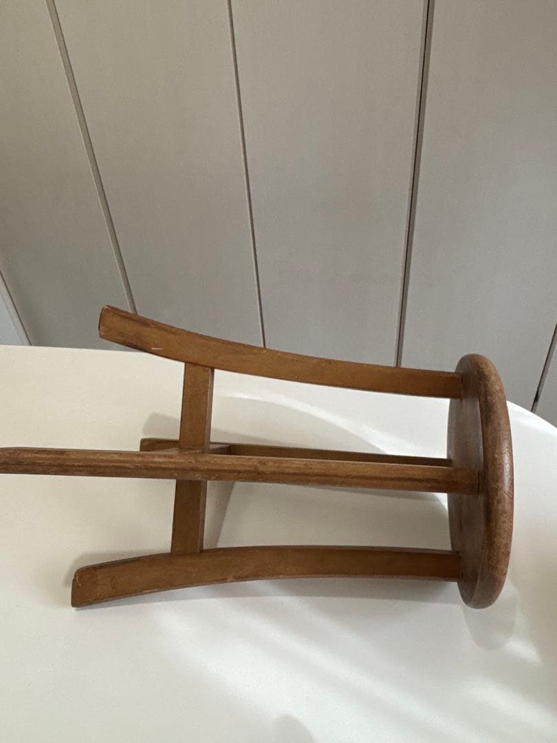 アンティーク、古家具　木製スツール